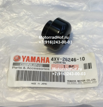 Груз руля внешний Yamaha YZF-R6 оригинал (арт. 4XV-26246-10-00), аналог 4XV262461000, 4XV-26246-00-00, 4XV262460000, End, Grip, Yamaha