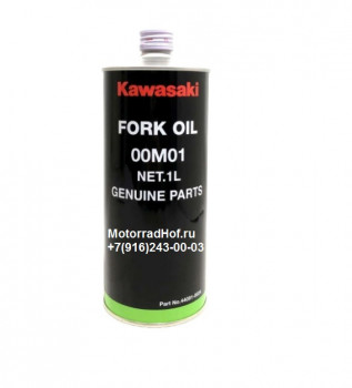 Вилочное масло 00M01 (5W) оригинал (1литр) (арт. 44091-0024), аналог 440910024, OIL-FORK-FRONT,00M01,1l ZR900F, Kawasaki Вилочное масло 00M01 (5W) оригинал (1литр) (арт. 44091-0024), аналог 440910024, OIL-FORK-FRONT,00M01,1l ZR900F, Kawasaki
