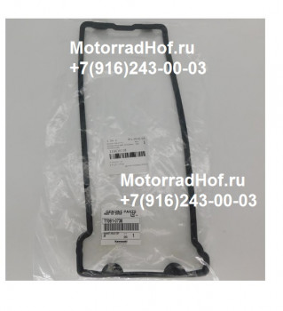 Прокладка клапанной крышки Kawasaki ZZR1400 ABS оригинал (арт. 11061-0738), аналог 110610738, 110610195, 110610268, 110610328, 11061-0195, 11061-0268, 11061-0328, Gasket,Head Cover, Kawasaki