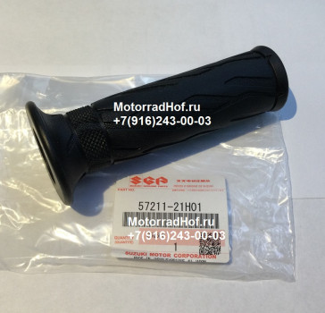 Грипса левая Suzuki GSX-R1000A оригинал (арт. 57211-21H01), аналог 57211-21H01-000, 5721121H01000, 5721121H00000, 57211-21H00-000, Grip,L, Suzuki
