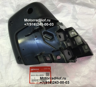 Корпус подлокотника левый GL1800 GOLD WING оригинал (арт. 82410MCAA60ZA), Body, L. Armrest * NH1 * (NH1 Black), Honda