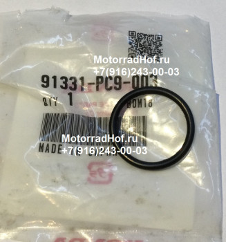 Уплотнительное кольцо (21,2Х2,4) Honda XL1000VA оригинал (арт. 91331PC9003), аналог 91331PC9004, 91331-PC9-004, O-RING , 21. 2X2. 4 (Arai), Honda