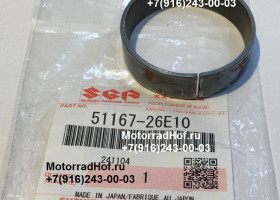 Направляющая в вилку Suzuki GSX650F оригинал (арт. 51167-26E10), аналог 51167-26E10-000, 5116726E10000, BUSH, SLIDE, Suzuki