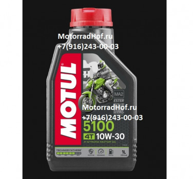 104062 Моторное масло MOTUL 5100 4T 10W-30 1л. Technosynt.Ester оригинал (арт. 104062), аналог 113176