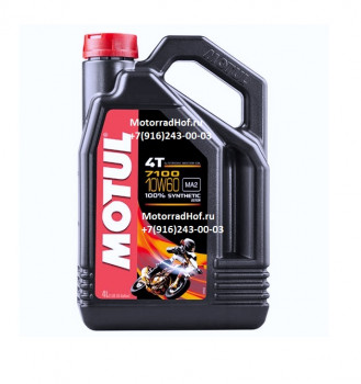 104101 MOTUL 7100 4T 10W60 (4 л) оригинал (арт. 104101), аналог 113206