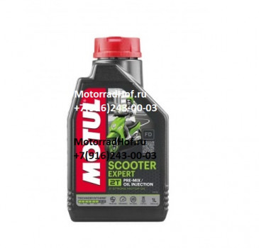 105880 MOTUL SCOOTER EXPERT 2T (1 Л) оригинал (арт.  105880), аналог 101254, 114167