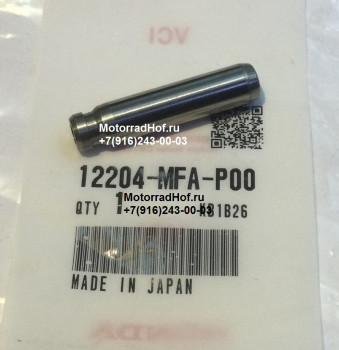 Направляющая клапана для мотоцикла Honda CB1000RA оригинал (арт. 12204MFAP00), GUIDE, VALVE (O.S.), Honda