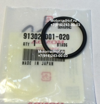 Кольцо уплотнительное O-Ring 30.8MM Honda VTX1800C оригинал (арт. 91302001020 ), аналог 78135-YB1-003, 91302-GFM-970, 78135YB1003, 91302GFM970, ORING, 30.8MM, Honda