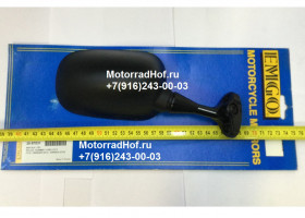 Зеркало правое с короткой ножкой EMGO для Honda CBR954RR (арт. 20-87031), аналог 88110-MCJ-013, 88110-MCJ-023, 88110MCJ013, 88110MCJ023, Mirror Assy., R. Back