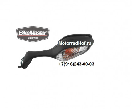 Зеркало левое Honda CBR1000RA BikeMaster (арт. 600341), аналог 88120-MFL-013, 88120-MFL-003, 88120-MFL-315, 88120-MFL-305, 88120MFL013, 88120MFL003, 88120MFL315, 88120MFL305, Mirror Assy., L. Back