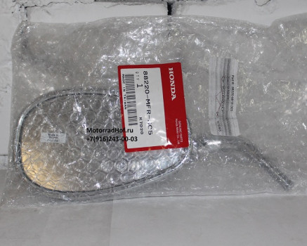 Зеркало левое Honda VT1300CXA оригинал (арт. 88220MFR305), аналог 88220-MEM-681, 88220-MEM-680, 88220-MEM-682, 88220MEM681, 88220MEM680, 88220MEM682, SET ILLUST,L BACK, Honda