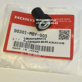 Закладная гайка 6ММ Honda VTX1800C оригинал (арт. 90301MBY003), NUT, SPECIAL, 6MM, Honda
