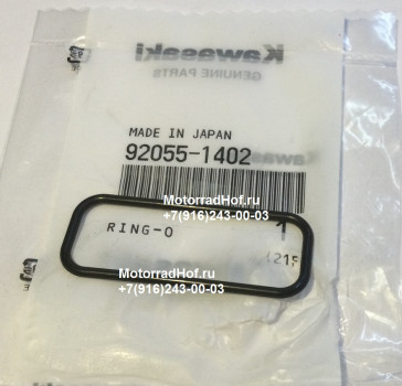 O-Ring уплотнительное кольцо Kawasaki ZZR1400 ABS оригинал (арт. 92055-1402), аналог 920551402, RING-O, Kawasaki