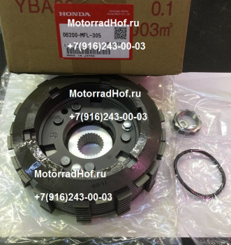 Сцепление в сборе, внутренняя часть Honda CBR1000RR оригинал (арт. 06200MFL305), Clutch Set, Honda