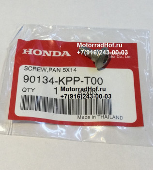 Болт (5Х14) Honda CBR650RA оригинал (арт. 90134KPPT00), Screw, Pan, 5X14, Honda