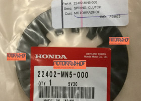 Пружина корзины сцепления GL1500SE GOLD WING оригинал (арт. 22402MN5000), Spring, Clutch, Honda Пружина корзины сцепления GL1500SE GOLD WING оригинал (арт. 22402MN5000), Spring, Clutch, Honda