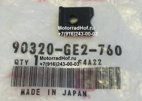 Закладная для крепления пластика 5 ММ Honda GL1800A GOLD WING оригинал (арт. 90320GE2760), Nut, Spring, 5mm, Honda Закладная для крепления пластика 5 ММ Honda GL1800A GOLD WING оригинал (арт. 90320GE2760), Nut, Spring, 5mm, Honda