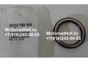 Сальник коленвала (40X52X7) Honda оригинал (арт. 91212P0A004) Сальник коленвала (40X52X7) Honda оригинал (арт. 91212P0A004)