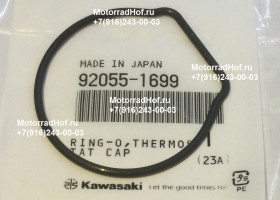 O-Ring уплотнительное кольцо крышки термостата Kawasaki ZZR1400 ABS оригинал (арт. 92055-1699), аналог 92055-1533, 920551533, 920551699, RING-O,Thermostat Cap, Kawasaki O-Ring уплотнительное кольцо крышки термостата Kawasaki ZZR1400 ABS оригинал (арт. 92055-1699), аналог 92055-1533, 920551533, 920551699, RING-O,Thermostat Cap, Kawasaki