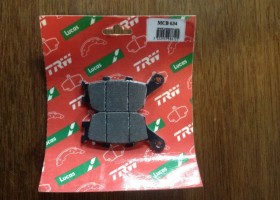 Колодки тормозные задние Lucas TRW (арт. MCB634), аналог 43105-MW0-405, 43105-MW0-415, 43105-MW0-425, 06435-MEJ-016, 06435-MEE-006, 06435-MEE-016, 43105MW0405, 43105MW0415, 43105MW0425, 06435MEJ016, 06435MEE006, 06435MEE016